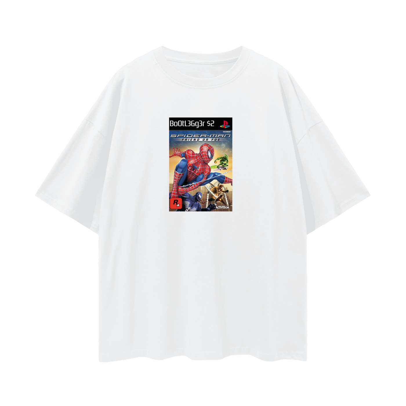Spiderman PlayStation 2 Disc Tee