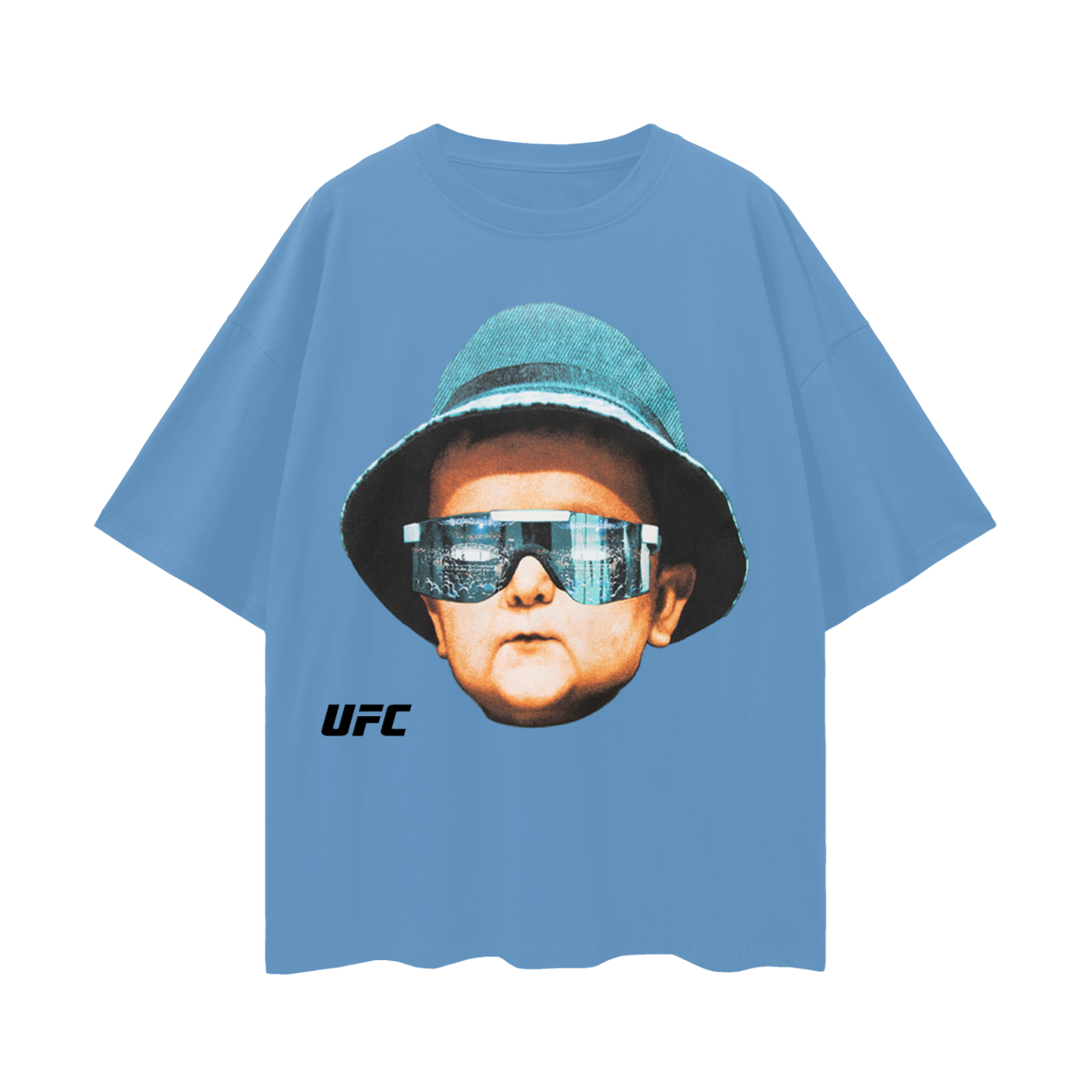 Vintage Like UFC Hasbulla Graphic Oversized T Shirt