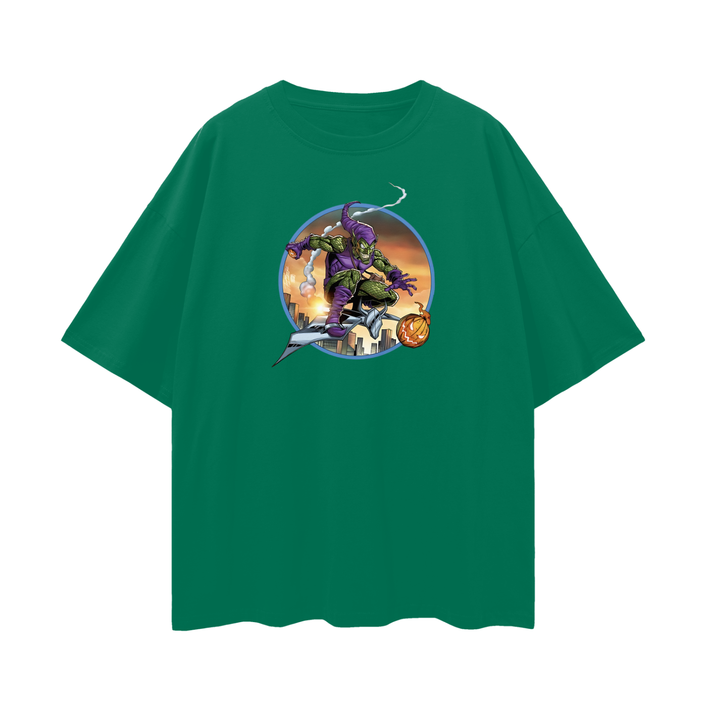 Vintage Like Spiderman Green Goblin Oversized T Shirt