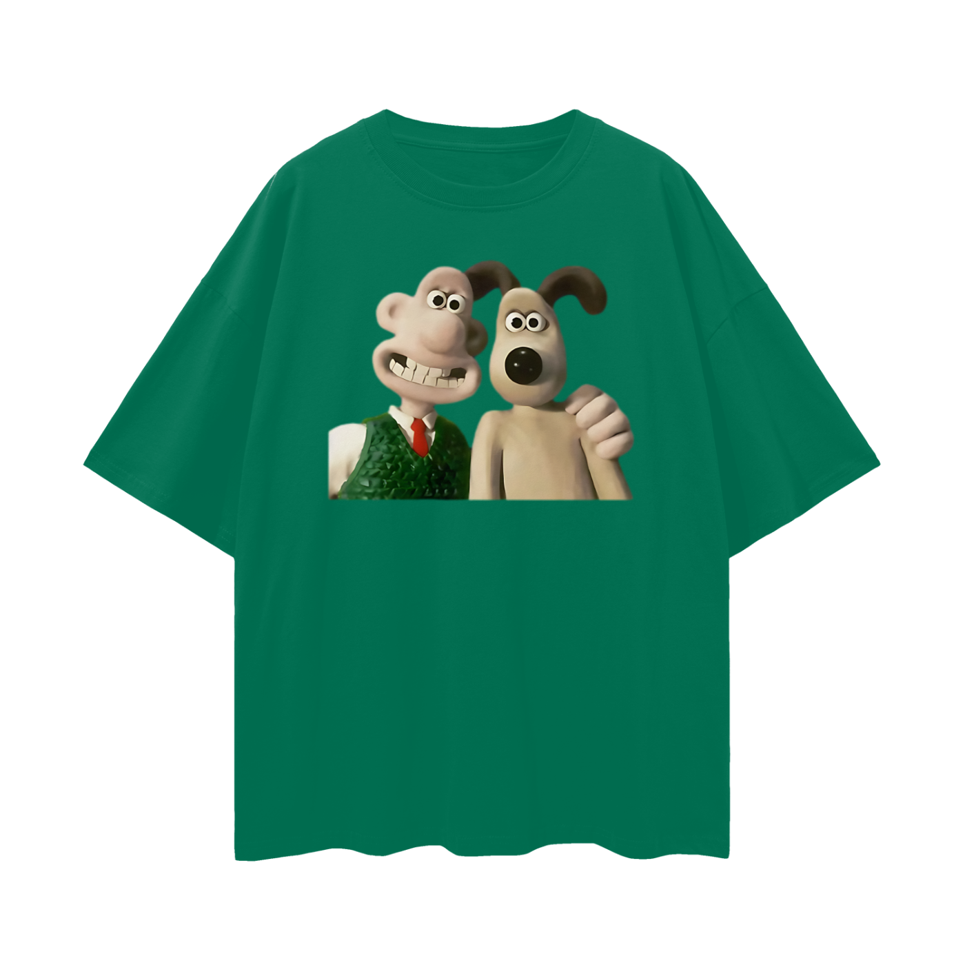 Vintage Like Wallis & Gromit Movie Oversized T Shirt
