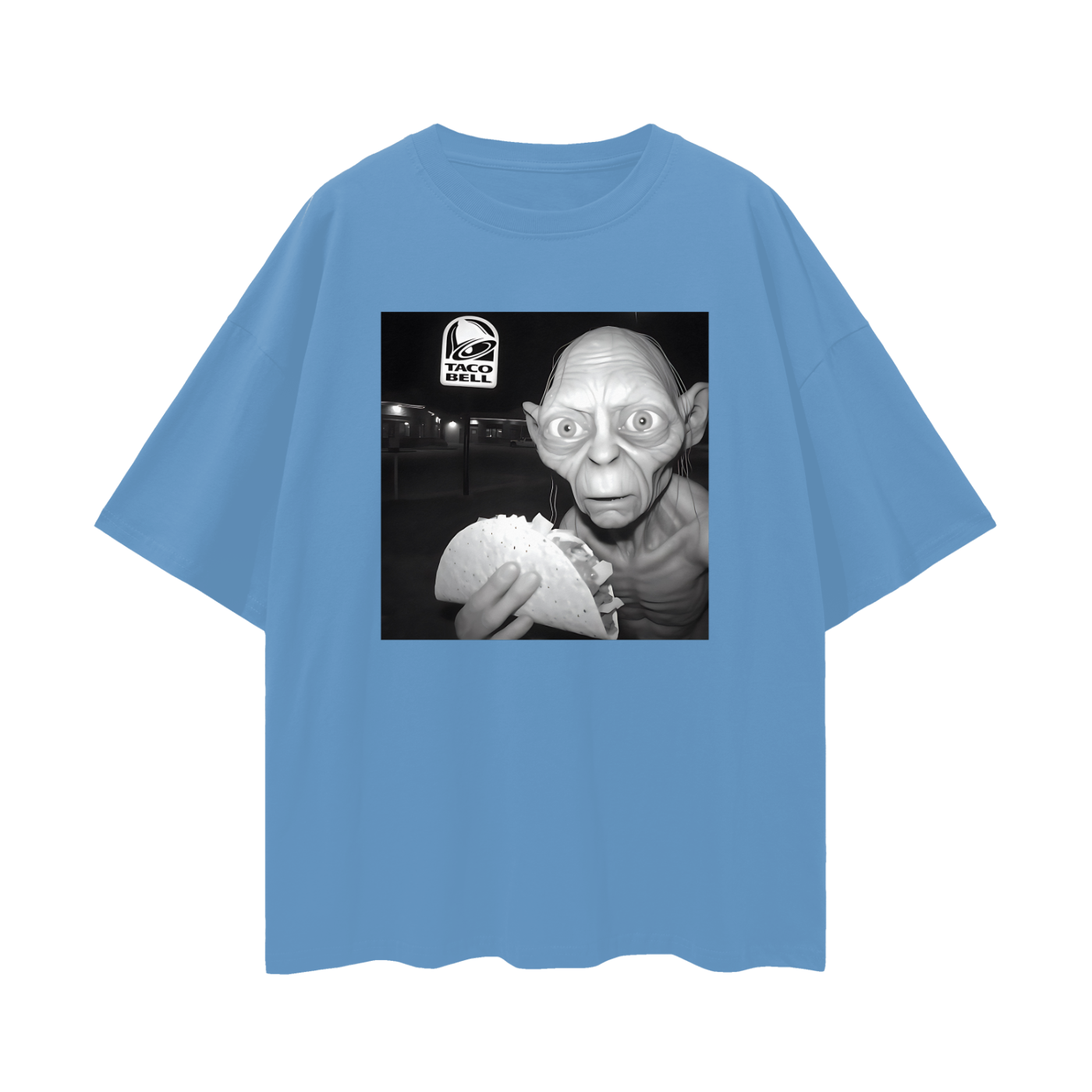 Funny Dobby Taco Bell Meme Oversized T Shirt