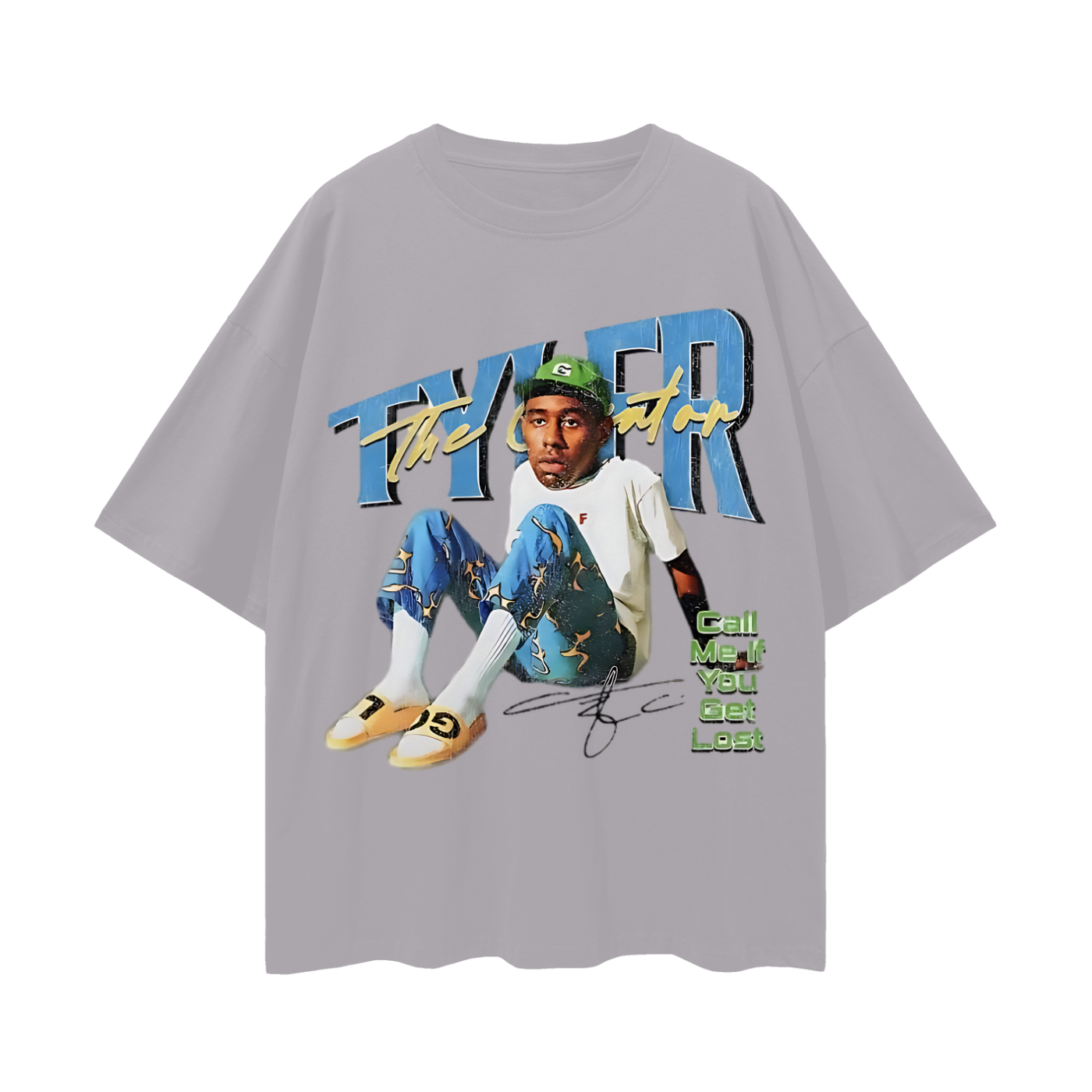 Tyler The Creator Call Me If You Get Lost Album Graphic Oversized T Shirt