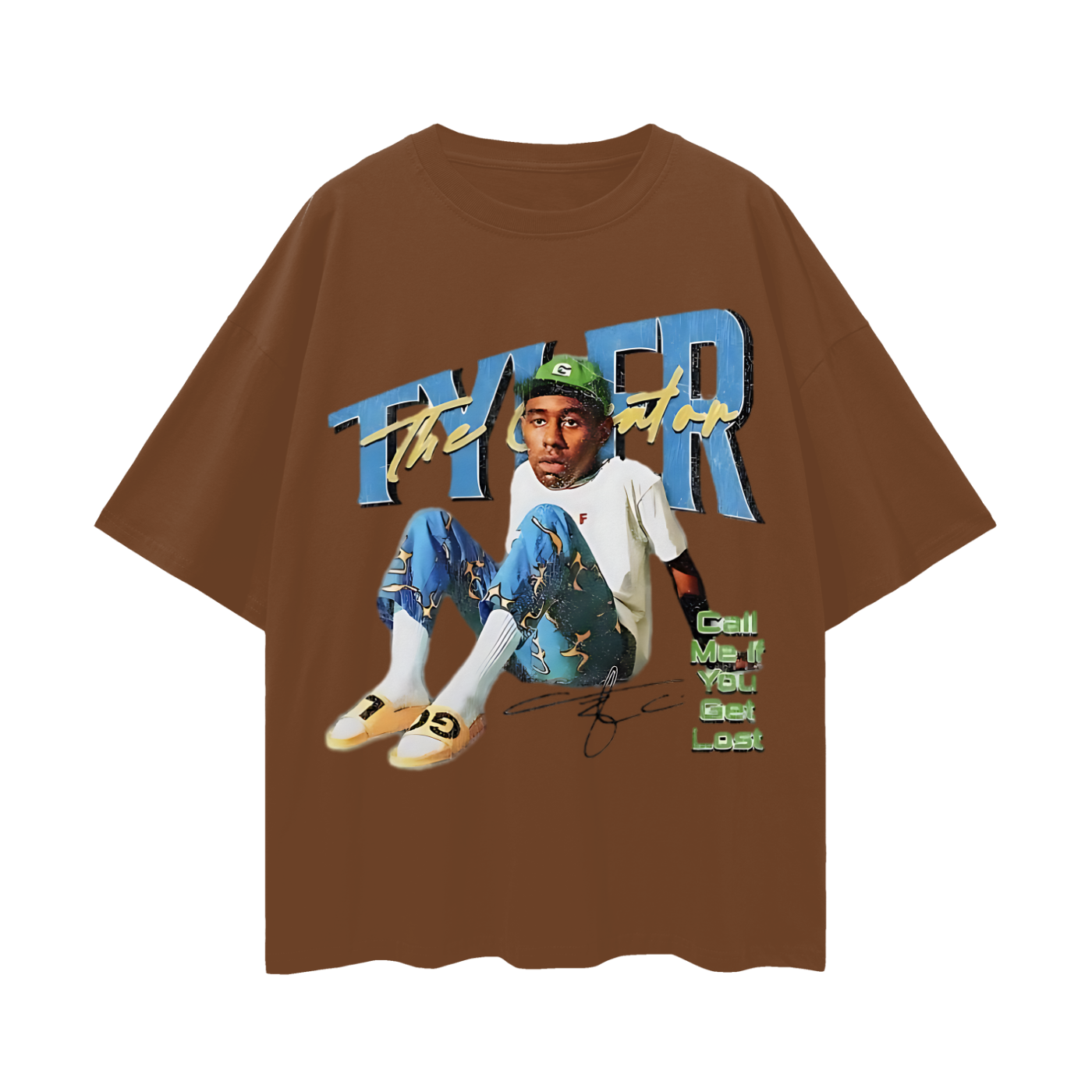 Tyler The Creator Call Me If You Get Lost Album Graphic Oversized T Shirt
