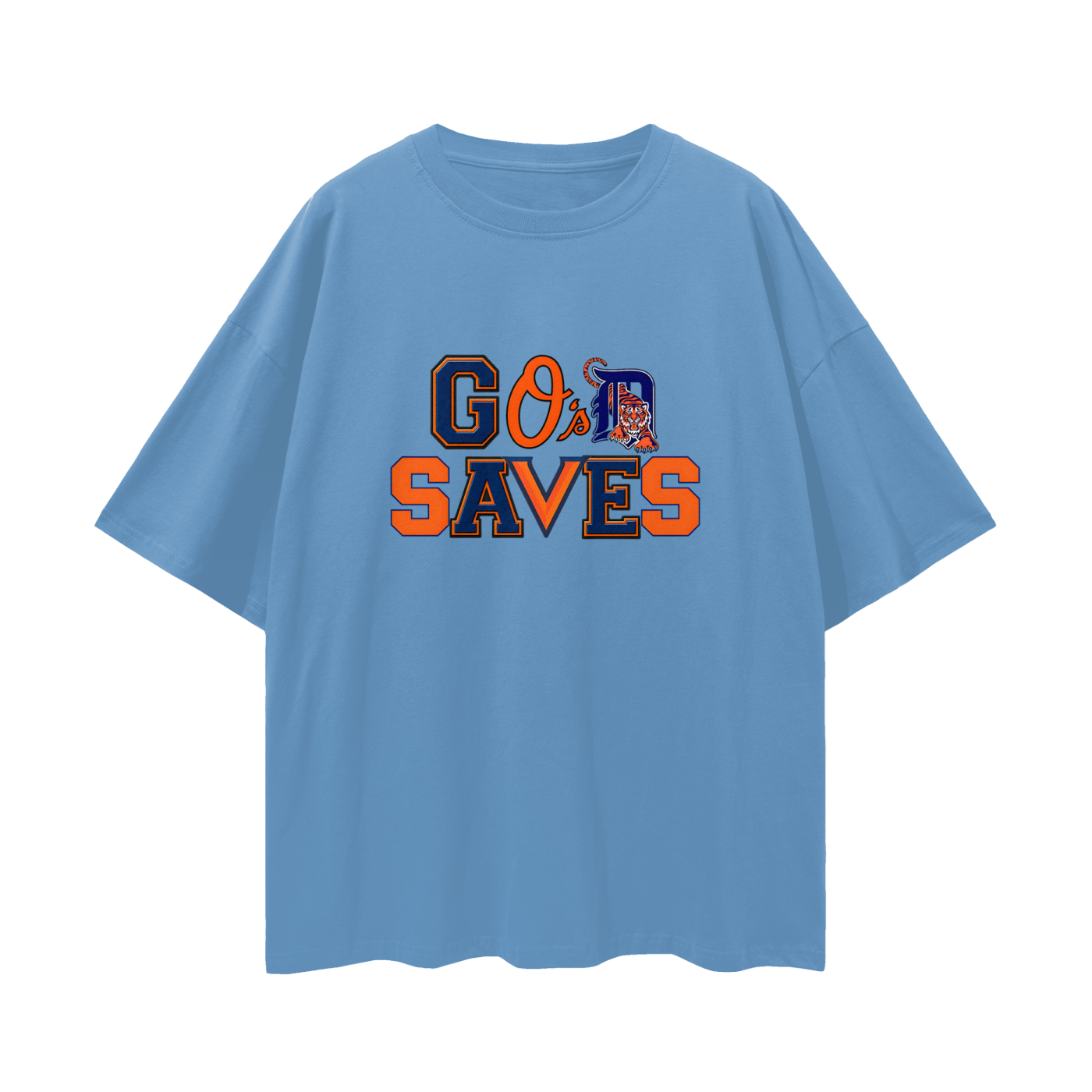 Religious God Saves Sport Logos Like Graphic Oversized T Shirt