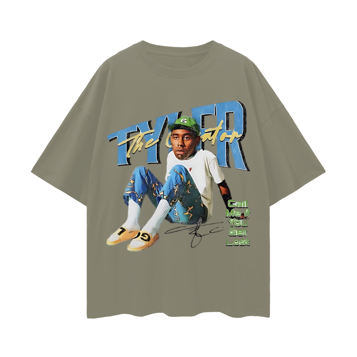 Tyler The Creator Call Me If You Get Lost Album Graphic Oversized T Shirt