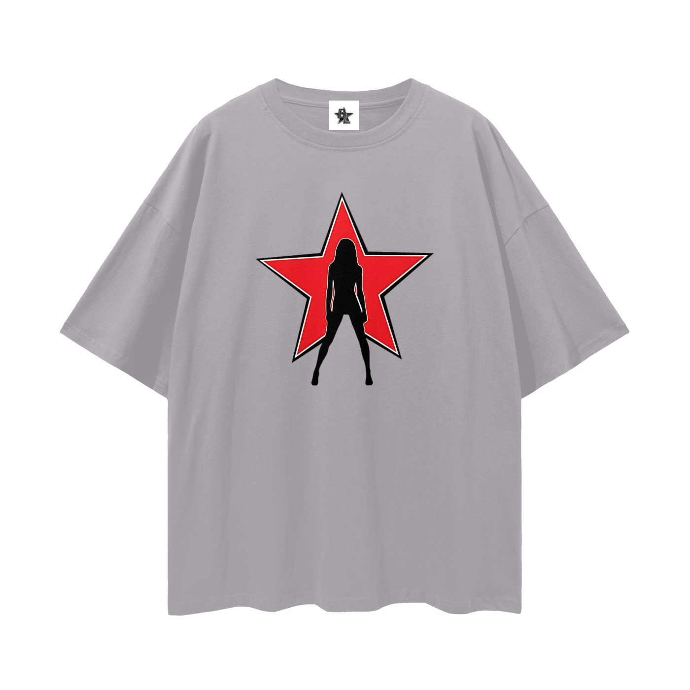 Vintage/Y2K Star Lady Oversized T Shirt
