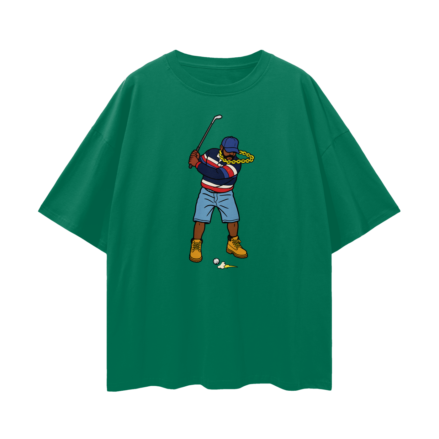 Vintage/Y2K Swingman Golf Streetwear Oversized T Shirt