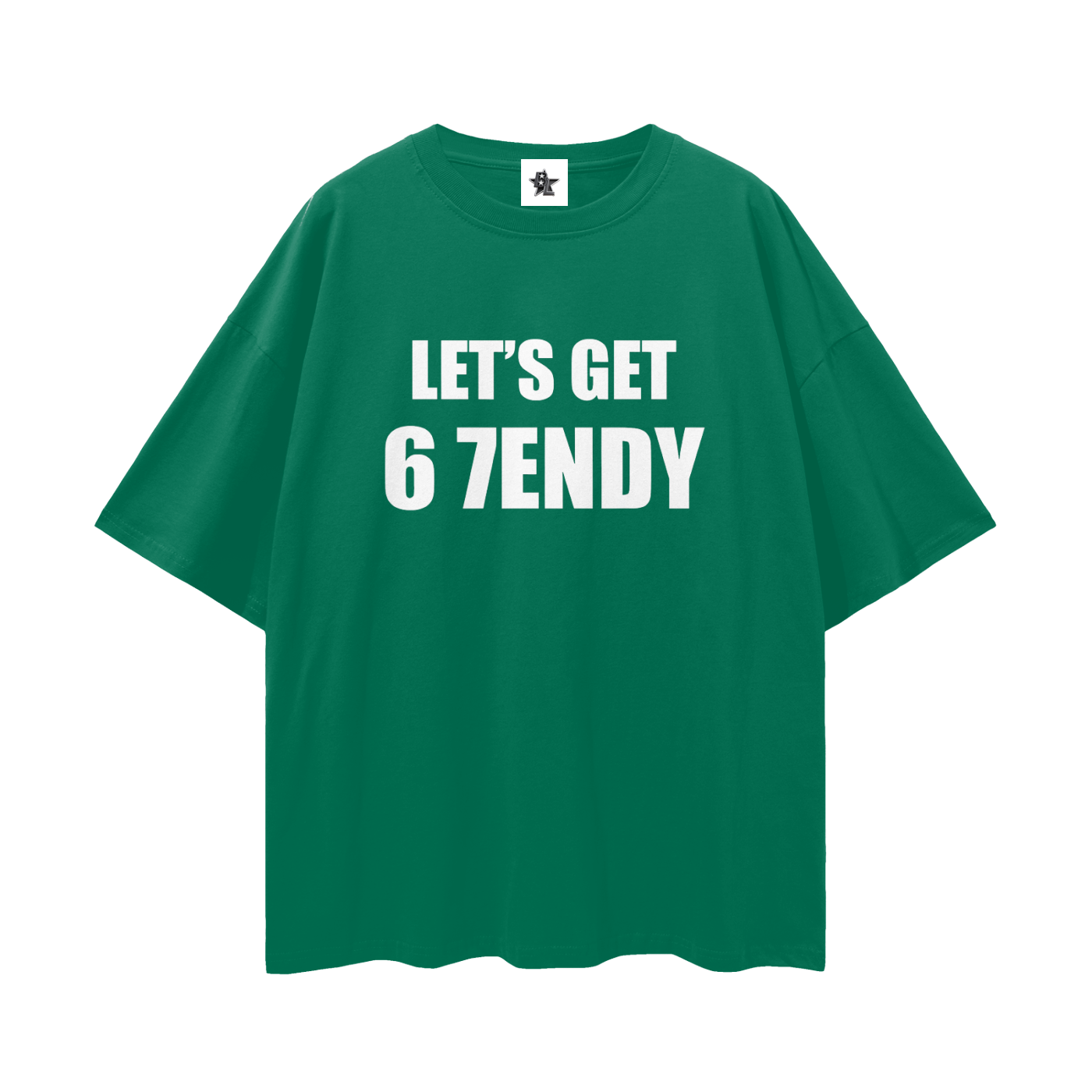 Vintage/Y2K Funny Lets Get 6 7endy Oversized T Shirt