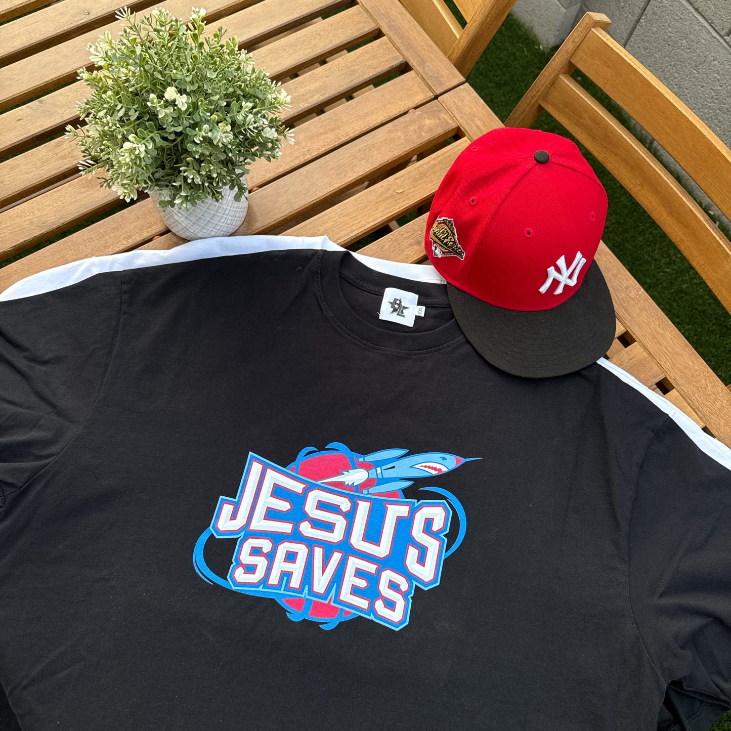 Religious Jesus Saves Vintage Houston Rockets Like Graphic Oversized T Shirt