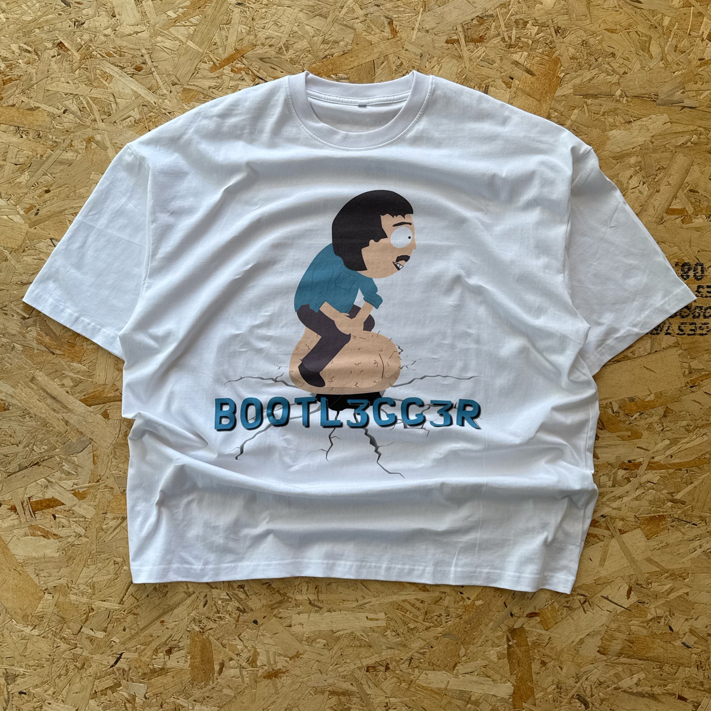 Oversized Bootlegger Stan Tee