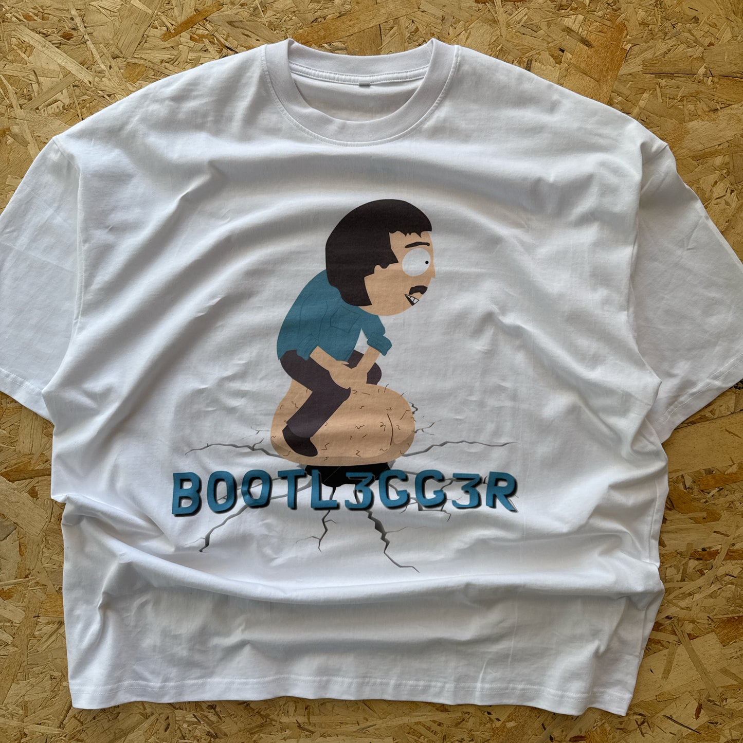 Oversized Bootlegger Stan Tee