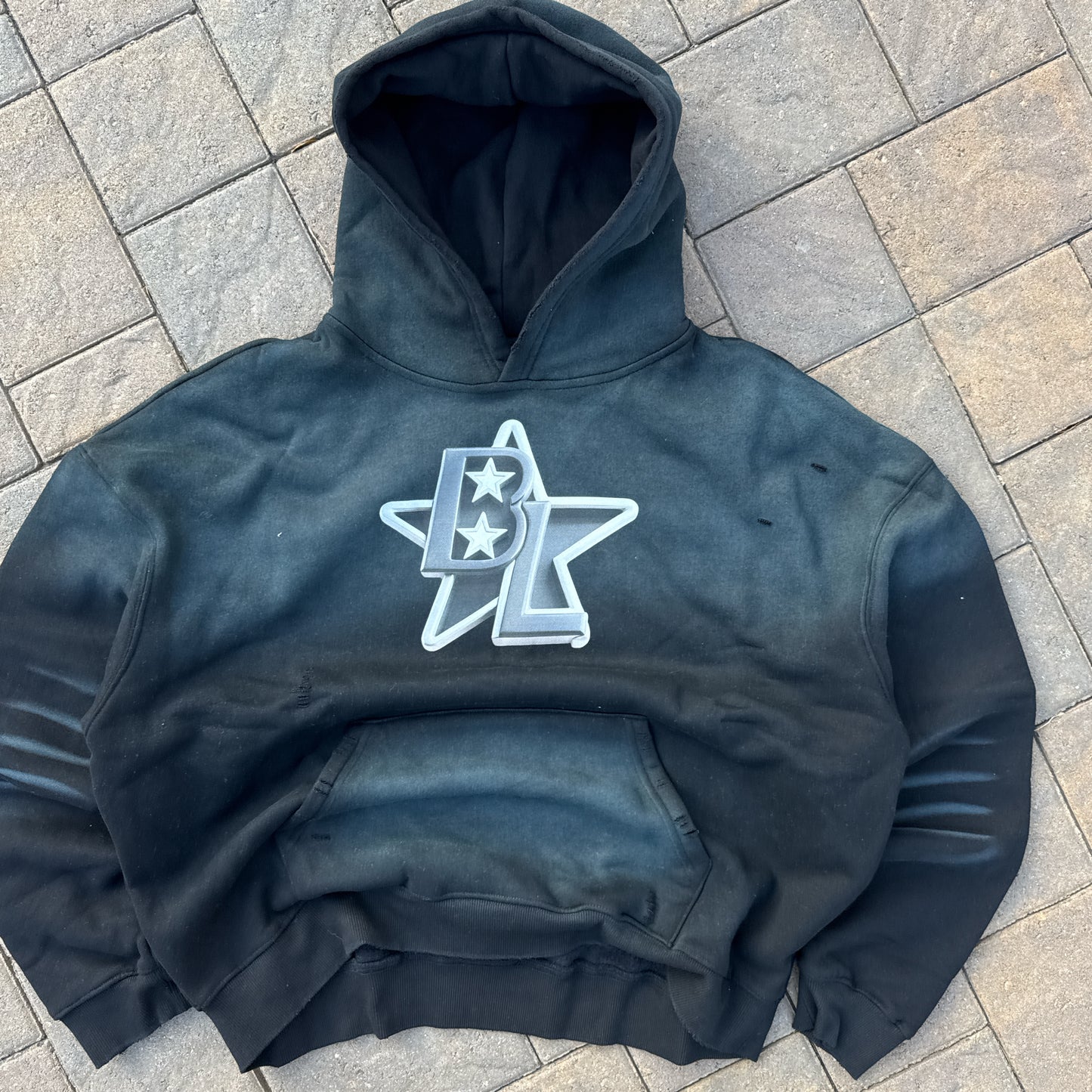 BootL3gg3r Sun Faded Boxy Hoodie