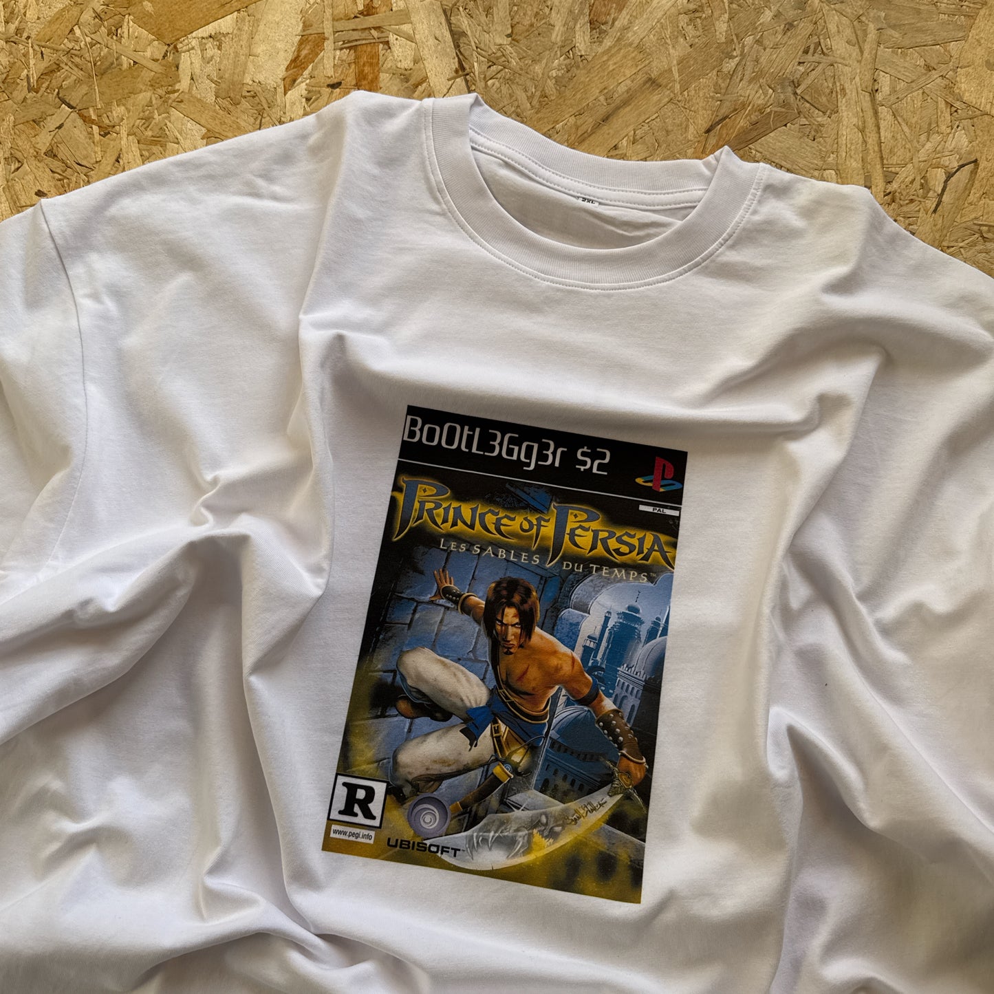 Vintage Oversized Prince Of Persia Gaming Tee