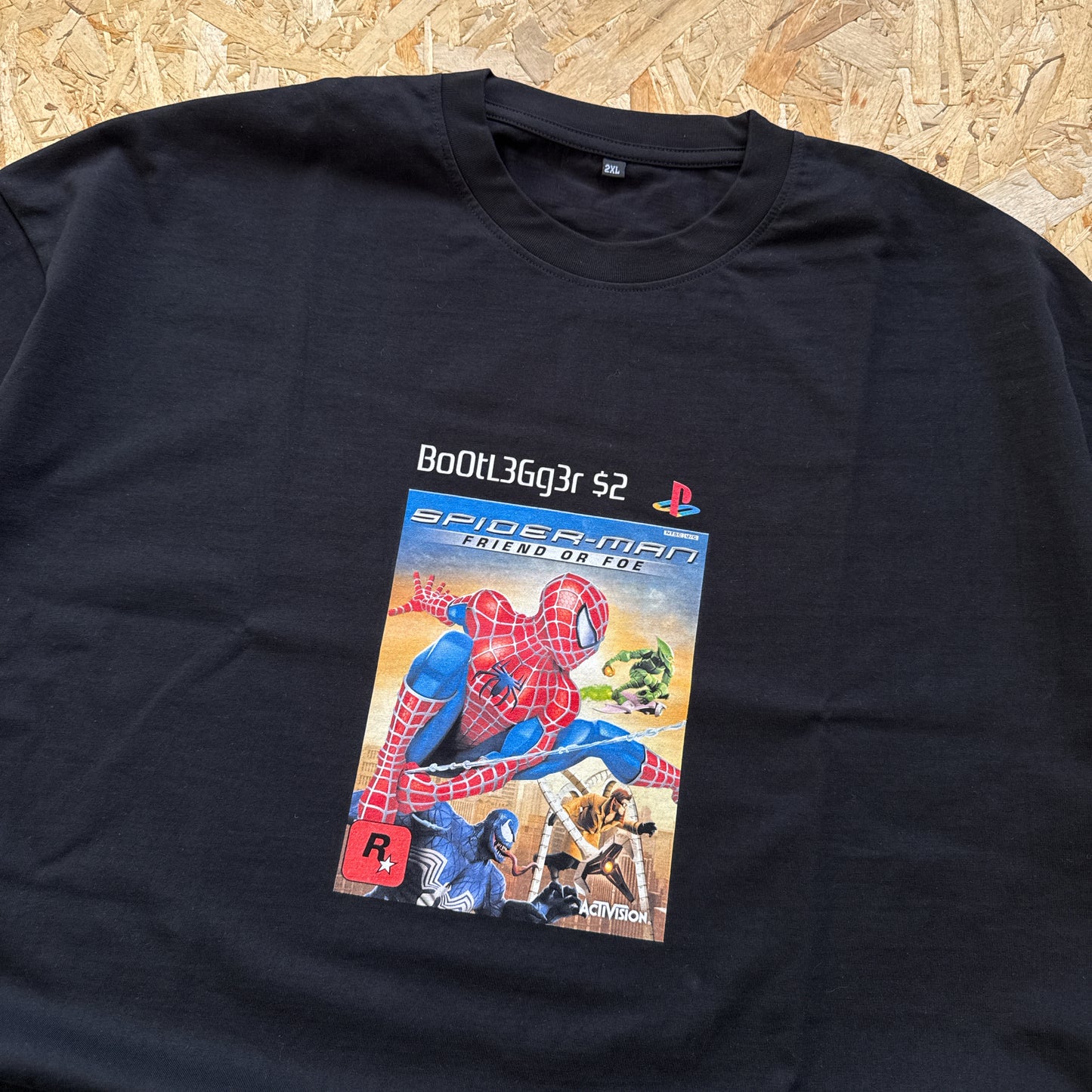 Spiderman PlayStation 2 Disc Tee