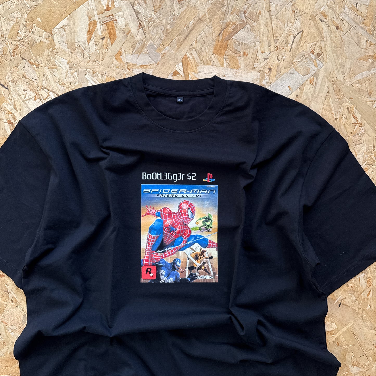 Spiderman PlayStation 2 Disc Tee