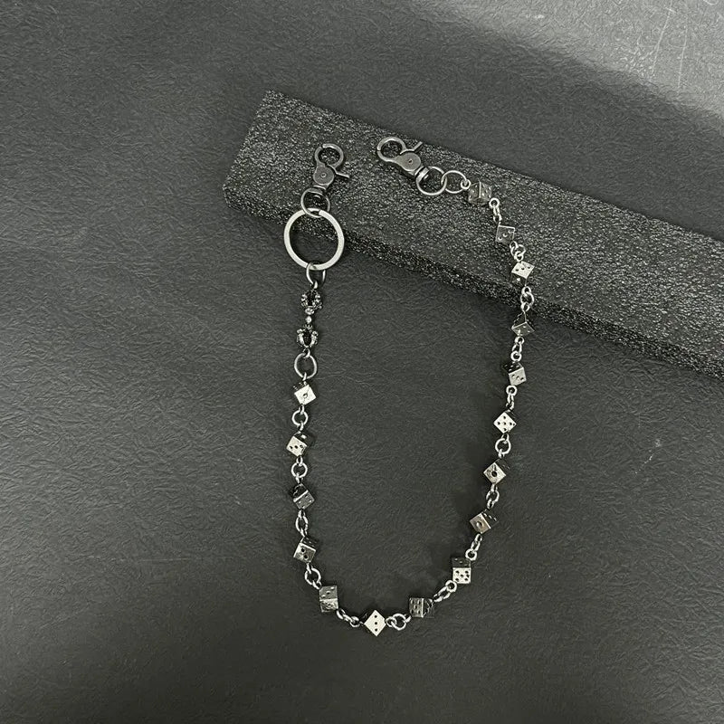 Vintage Dice Wallet Chain