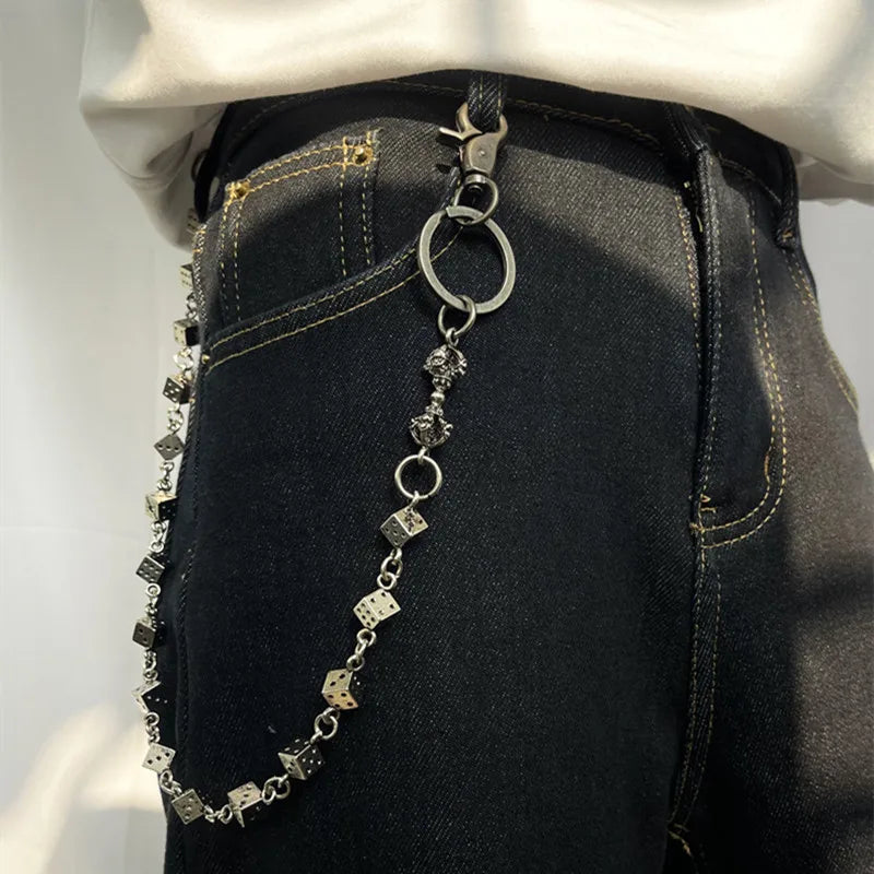 Vintage Dice Wallet Chain