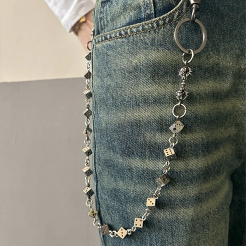 Vintage Dice Wallet Chain