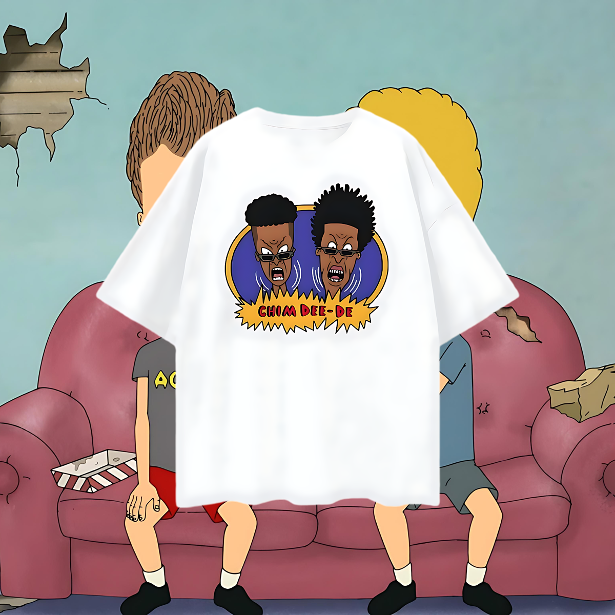 Vintage Like Beavis & Butthead Oversized T Shirt