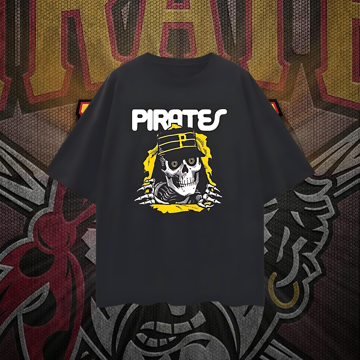 Vintage Like Pittsburg Pirates Baseball Oversized T Shirt