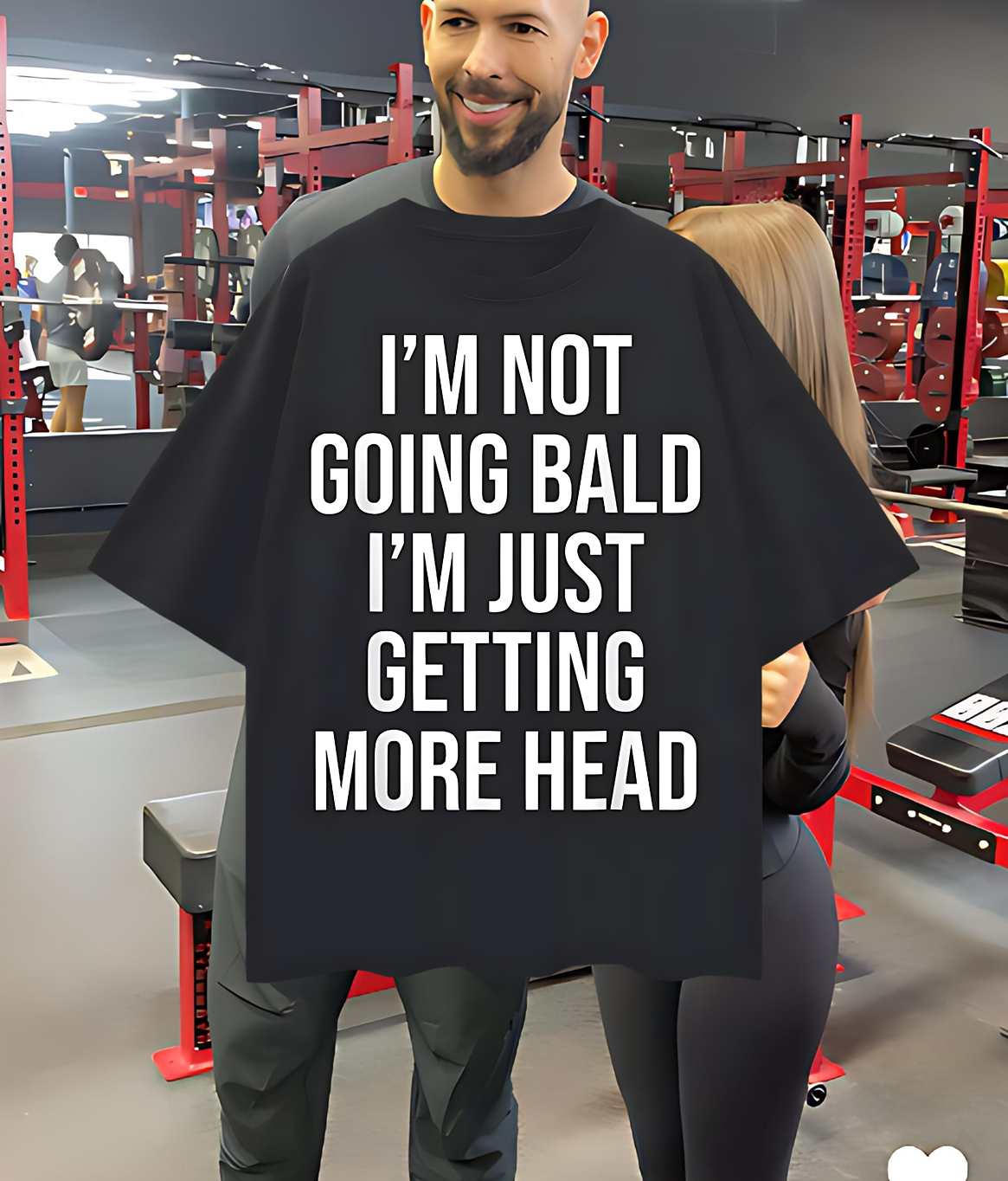 Funny I’m Not Going Bald Meme Andrew Tate Oversized T Shirt