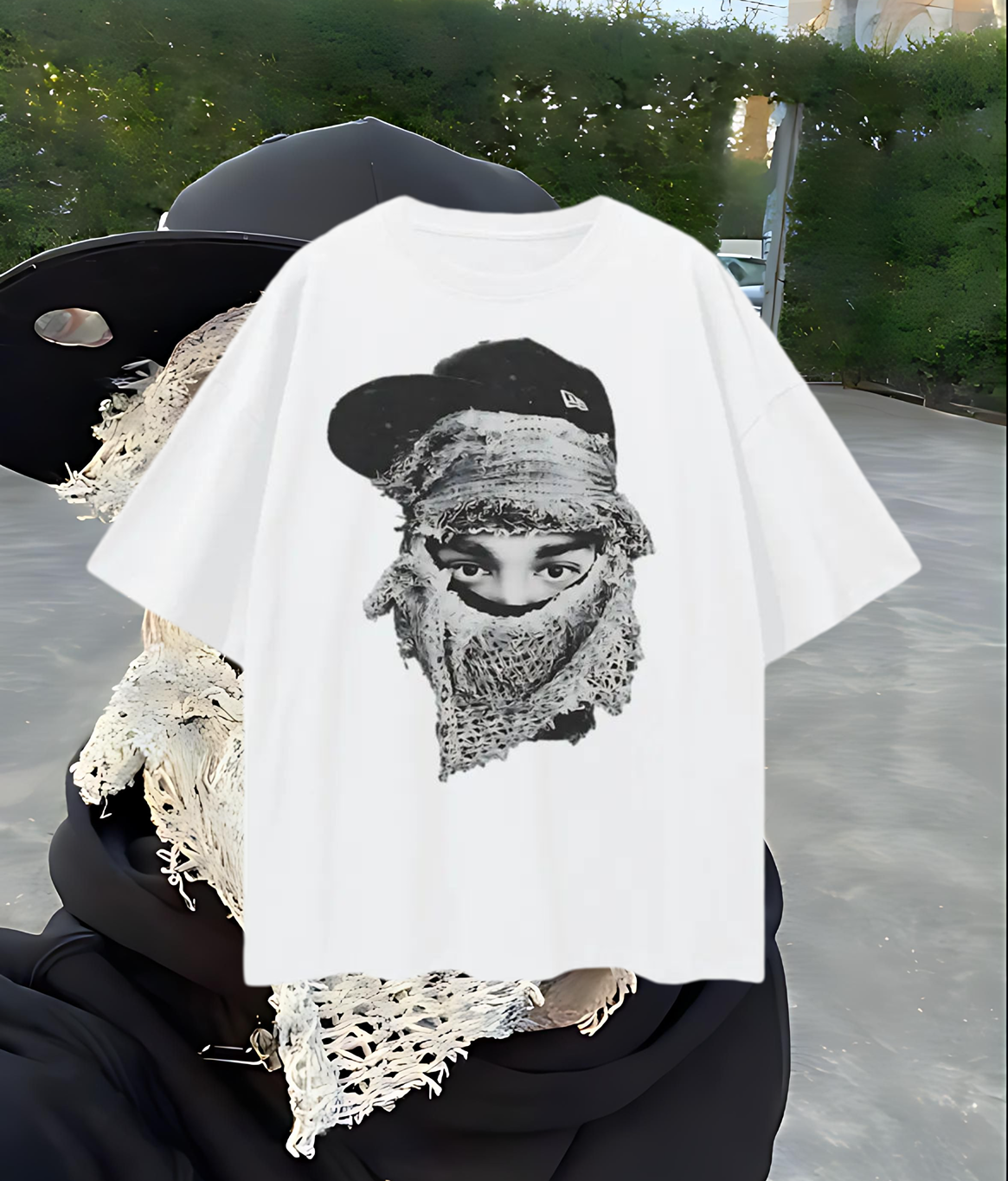 Vintage Like Yeat Turban Rap Oversized T Shirt