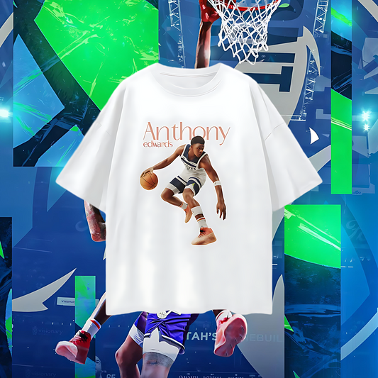 Anthony Edwards Minnesota Timberwolves Oversized T Shirt