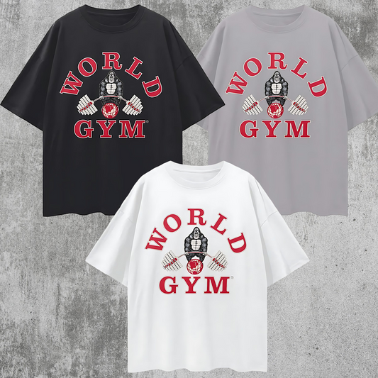 Vintage/Y2K Worlds Gym Gorilla Graphic T Shirt
