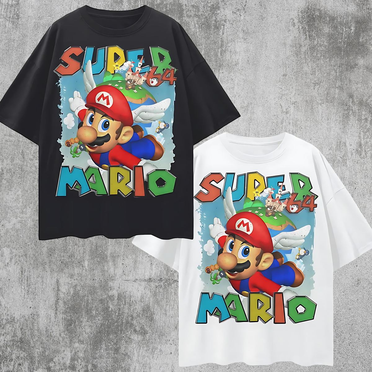 Vintage/Y2K Super Mario 64 Graphic T Shirt