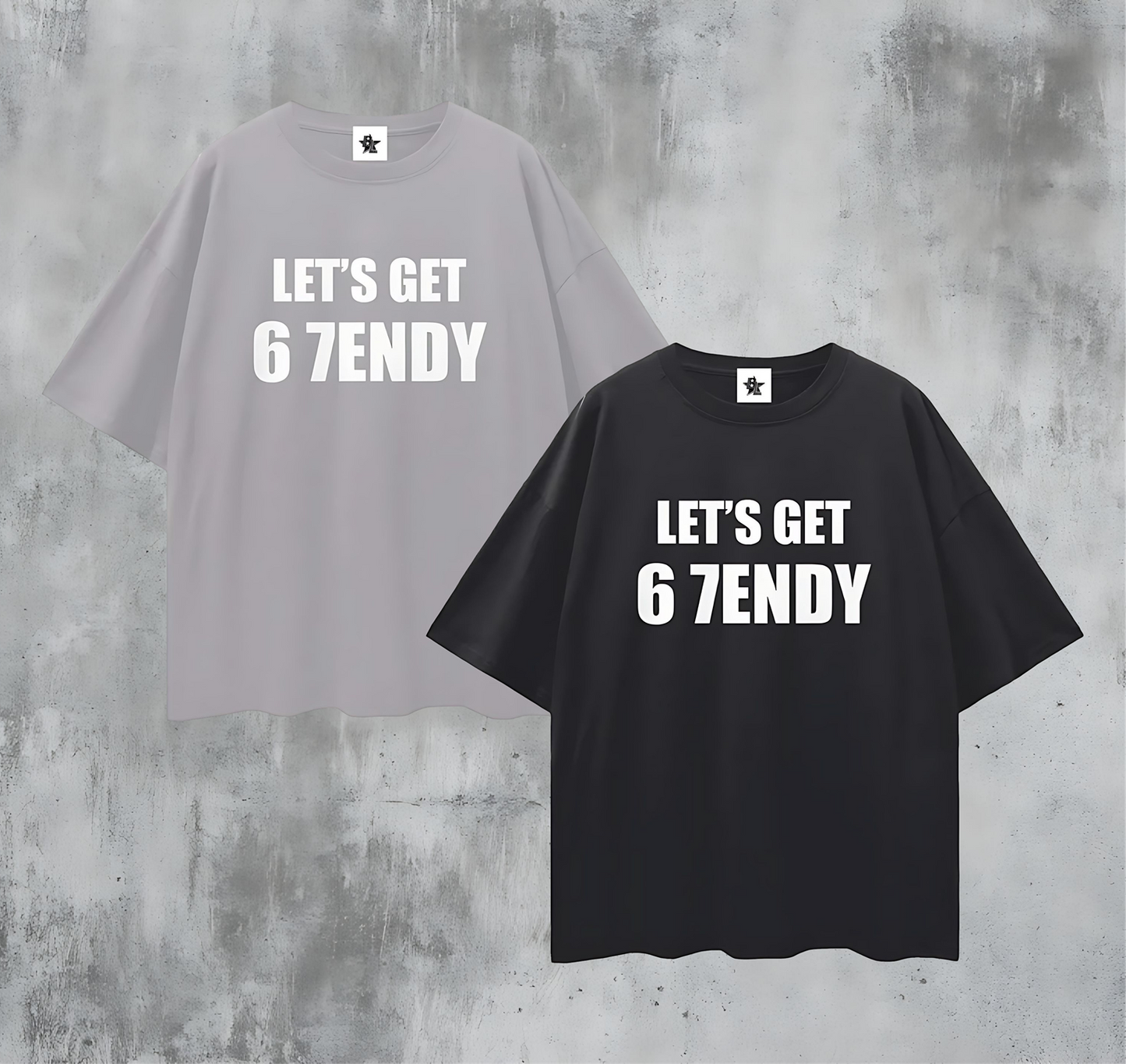 Vintage/Y2K Funny Lets Get 6 7endy Oversized T Shirt