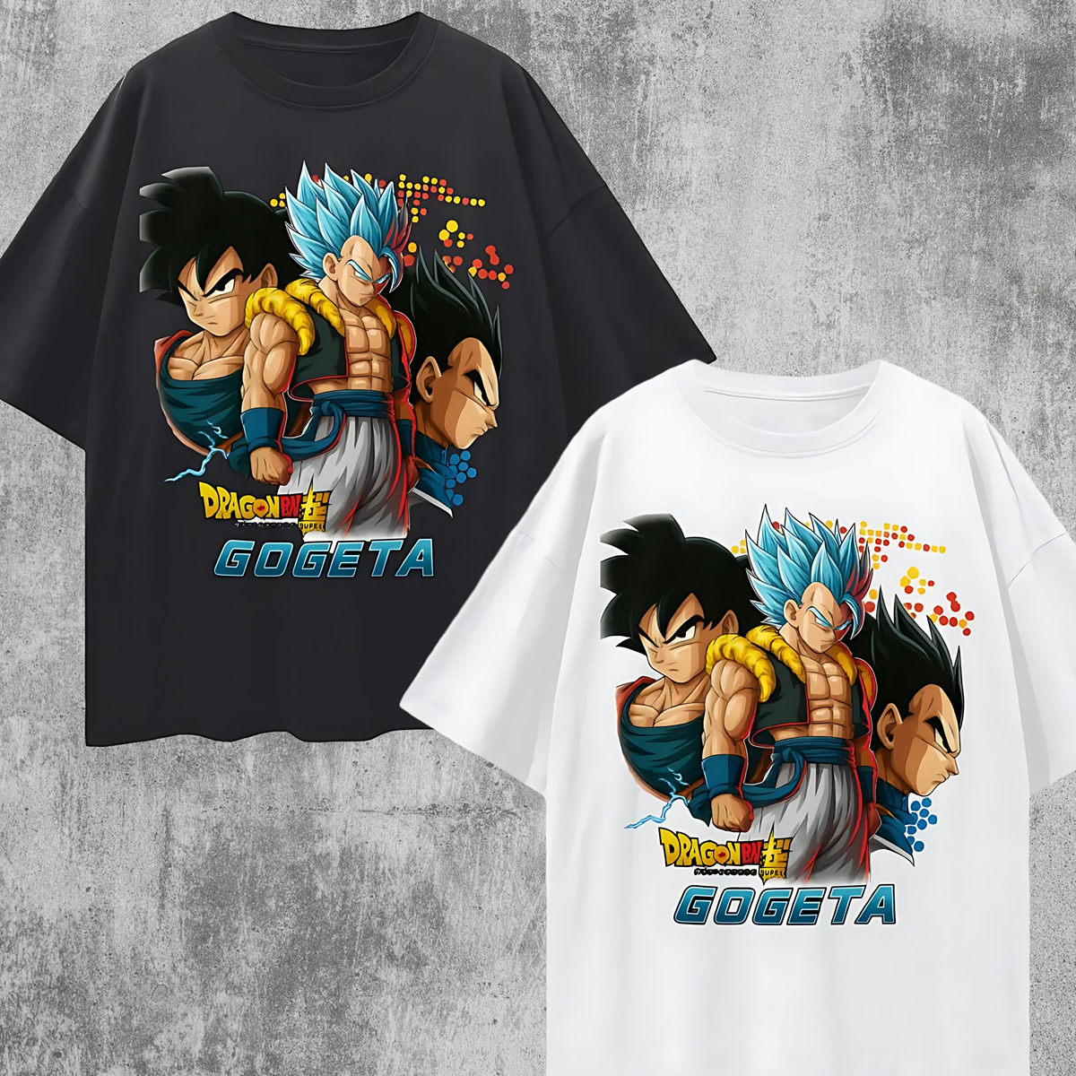 Vintage/Y2K Dragon Ball Z Gogeta Anime Oversized T Shirt