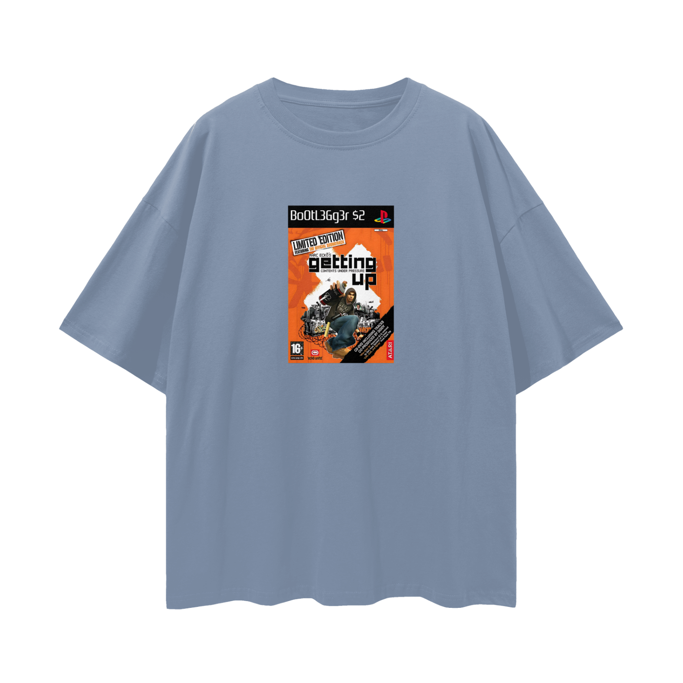 PlayStation 2 Getting Up Ecko Game Disc Tee