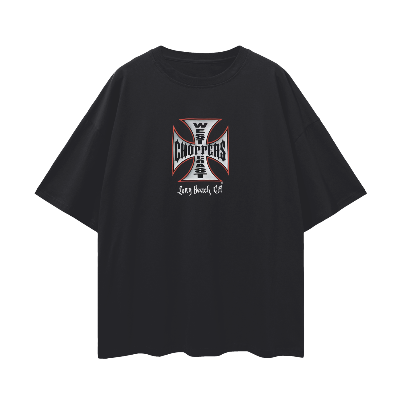 Vintage Like Jesse Who West Coast Choppers Long Beach Oversized T Shirt