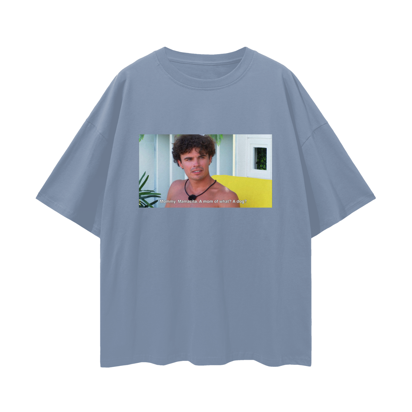 Love Island Funny Nic & Hudda Momacita 90s Vintage Like Graphic Oversized T Shirt