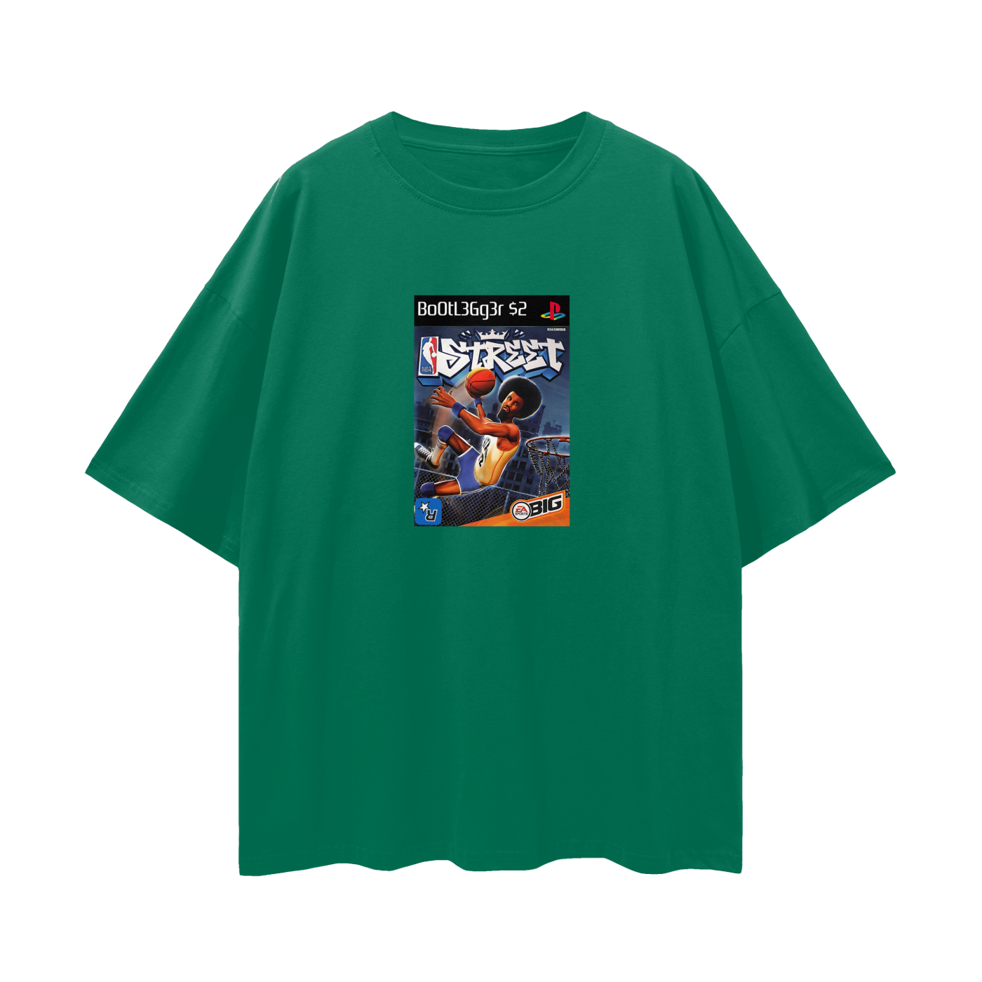 PlayStation 2 NBA Streetball Basketball Game Disc Tee