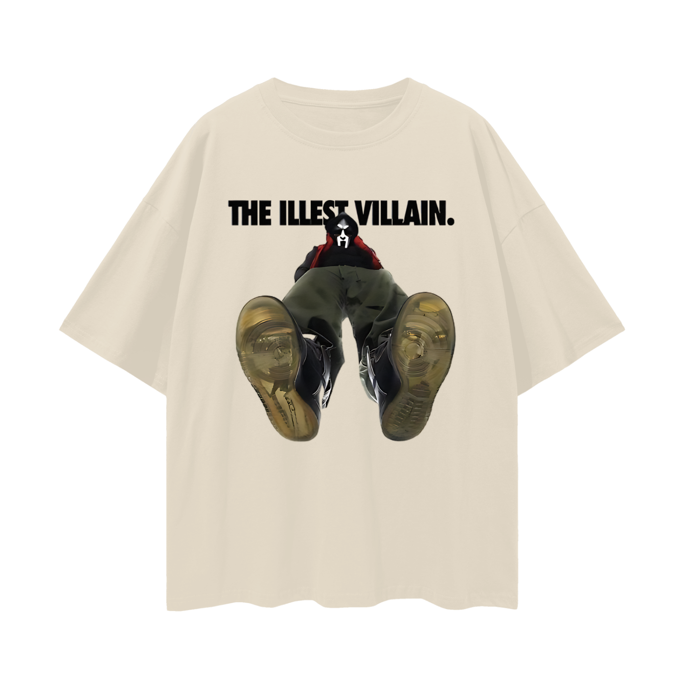 Vintage Like MF Doom Illest Villain Oversized T Shirt
