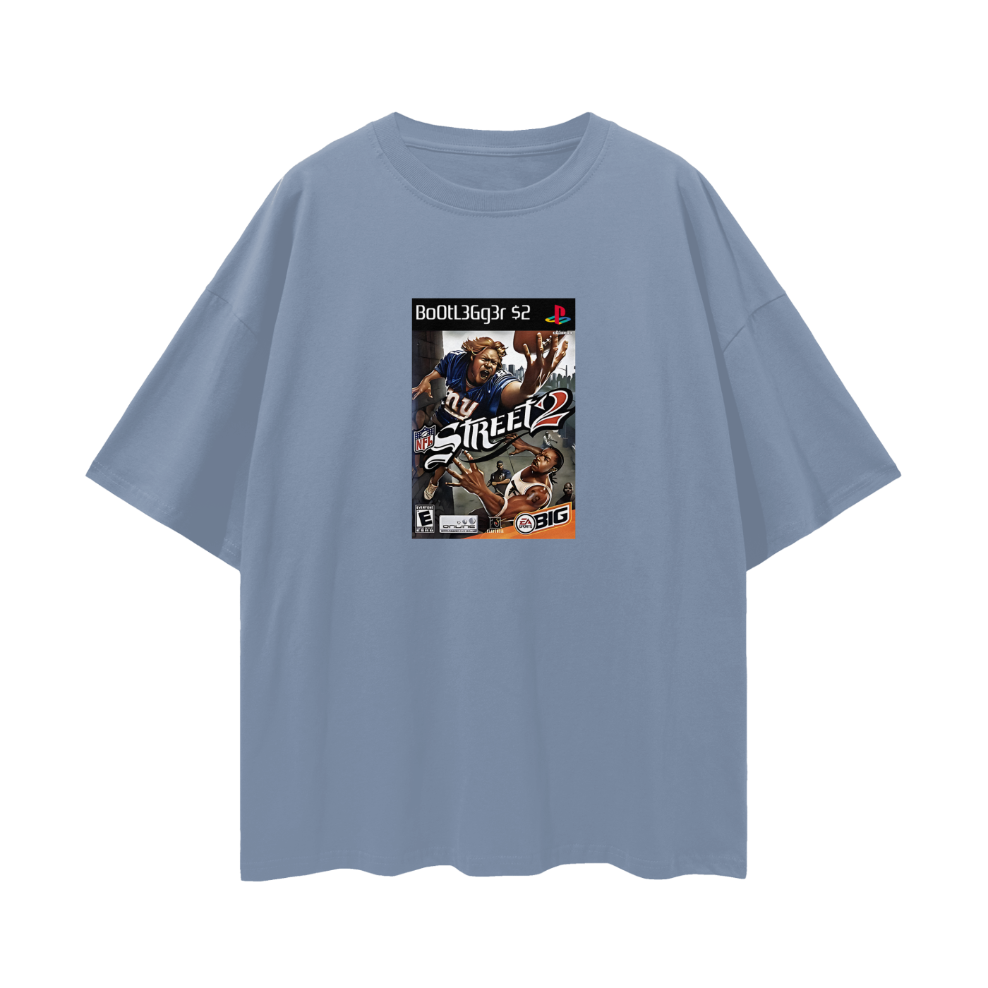 PlayStation 2 NFL Street Volume 2 Video Game Disc Tee