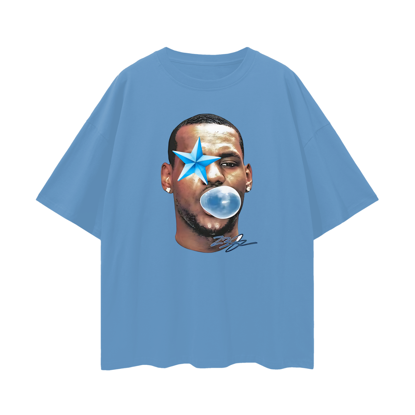 Lebron Bubble Gum Star Oversized T Shirt