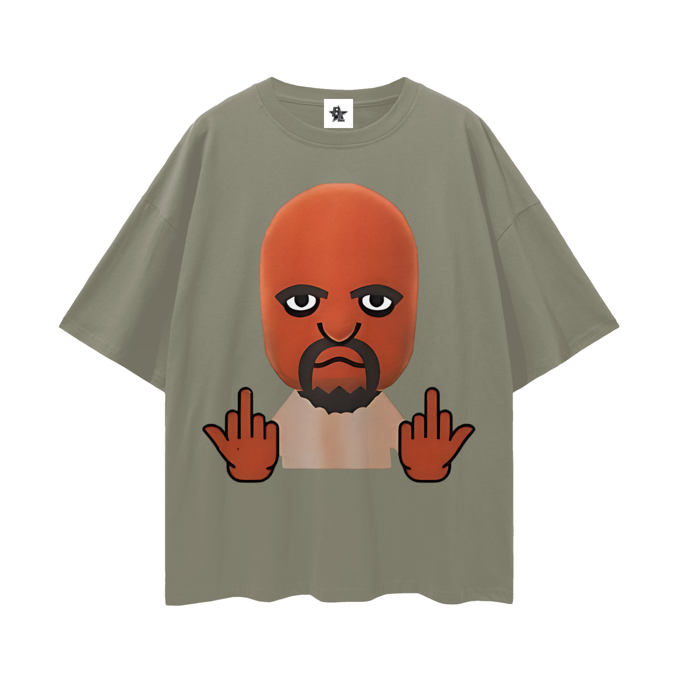 Vintage/Y2K Funny Wii Character Oversized T Shirt