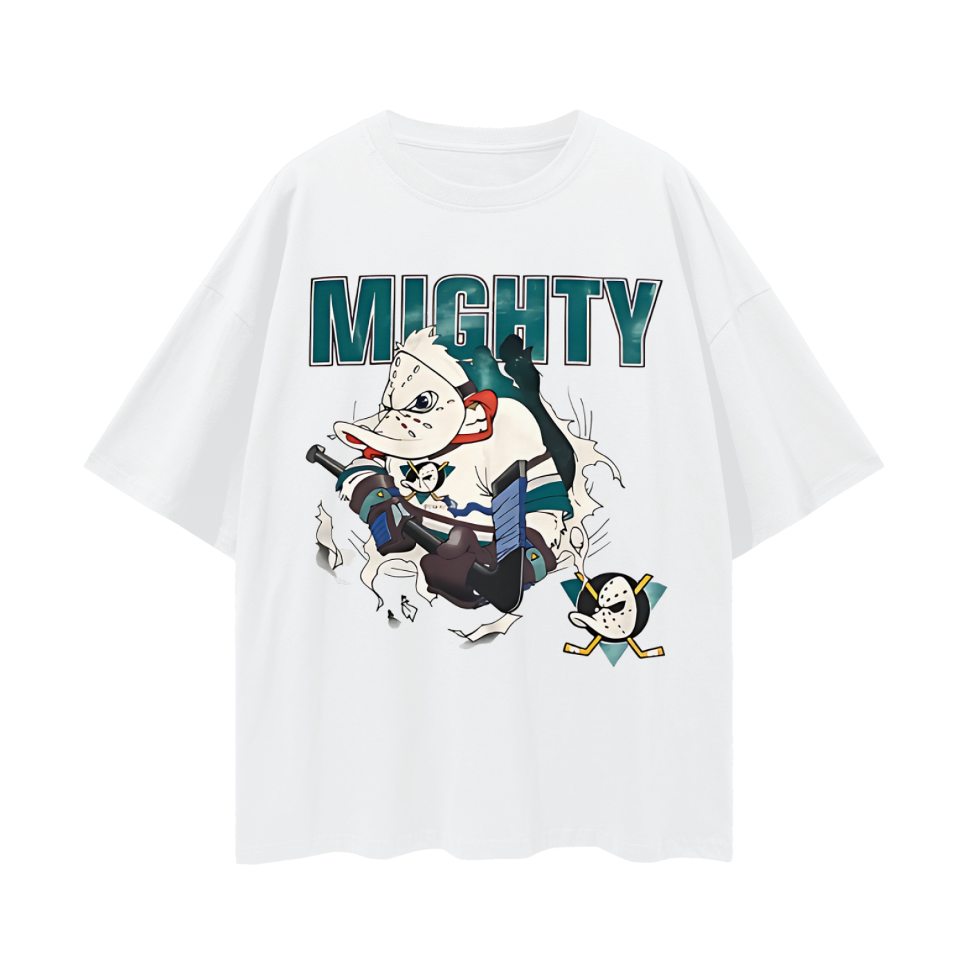 Vintage Like Mighty Ducks Oversized T Shirt