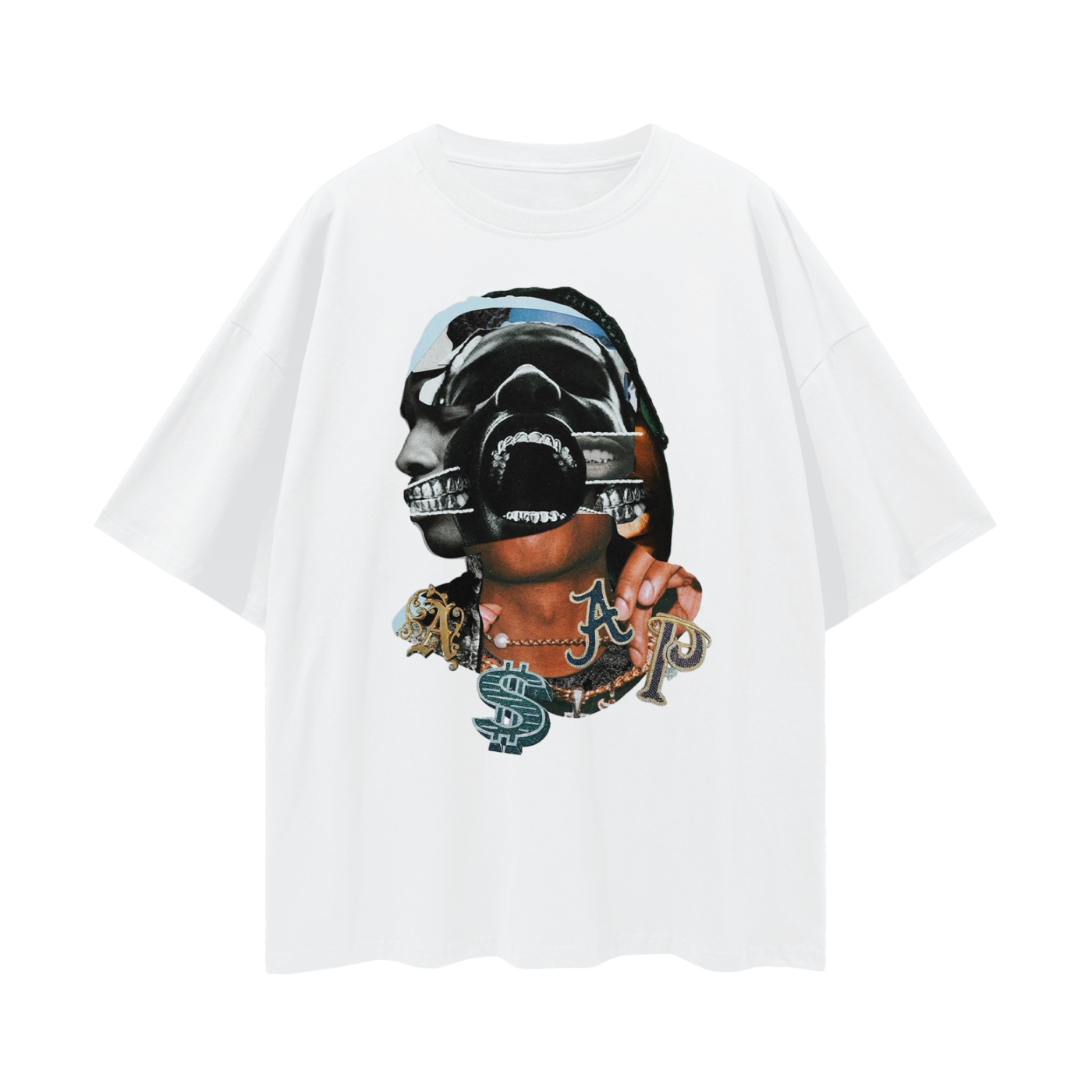 Vintage Like Asap Rocky Oversized T Shirt