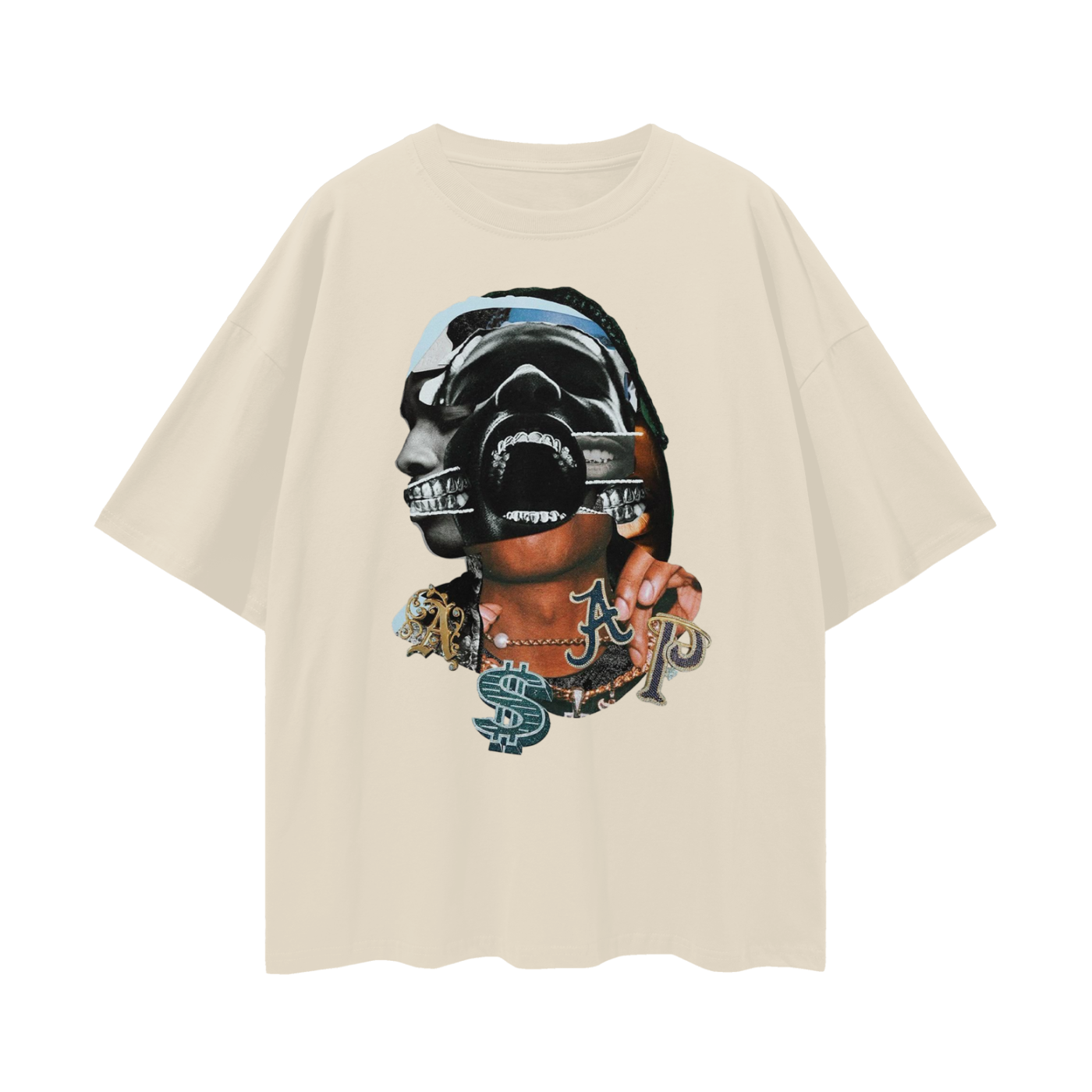 Vintage Like Asap Rocky Oversized T Shirt