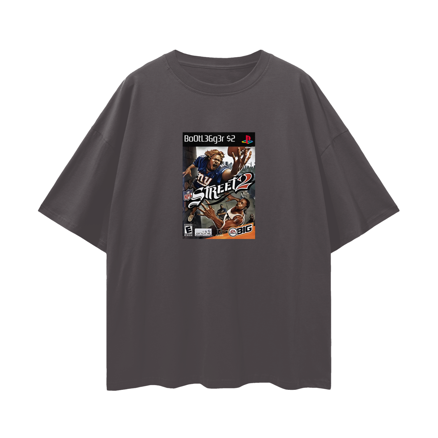 PlayStation 2 NFL Street Volume 2 Video Game Disc Tee