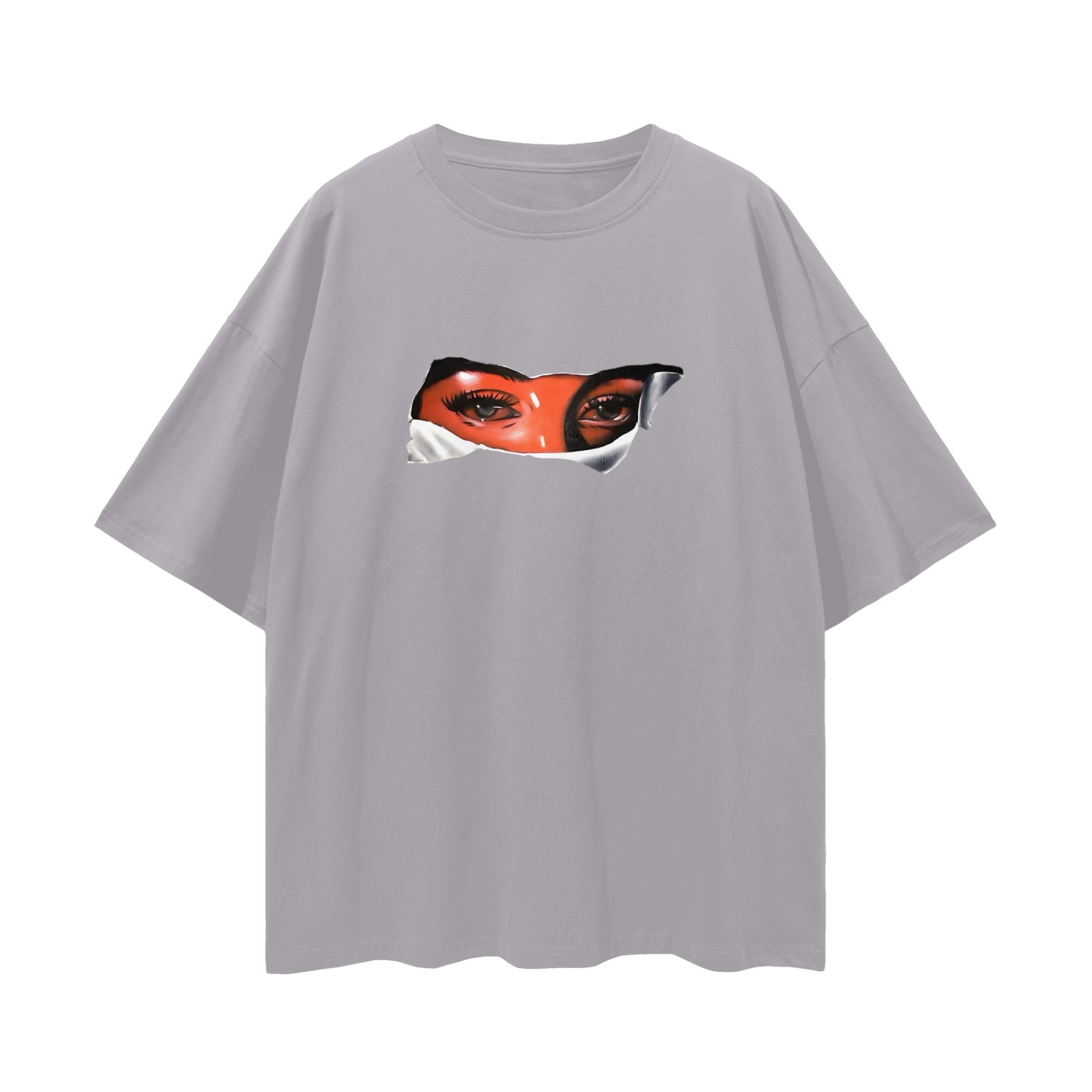 Loving Eyes 90s Vintage Like Graphic Oversized T Shirt