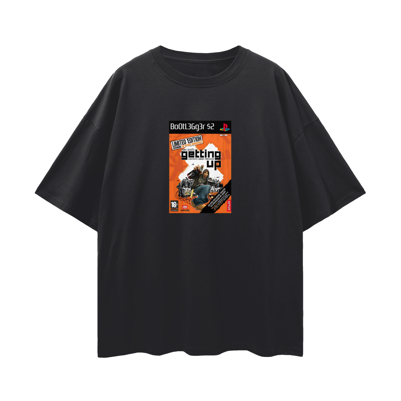 PlayStation 2 Getting Up Ecko Game Disc Tee