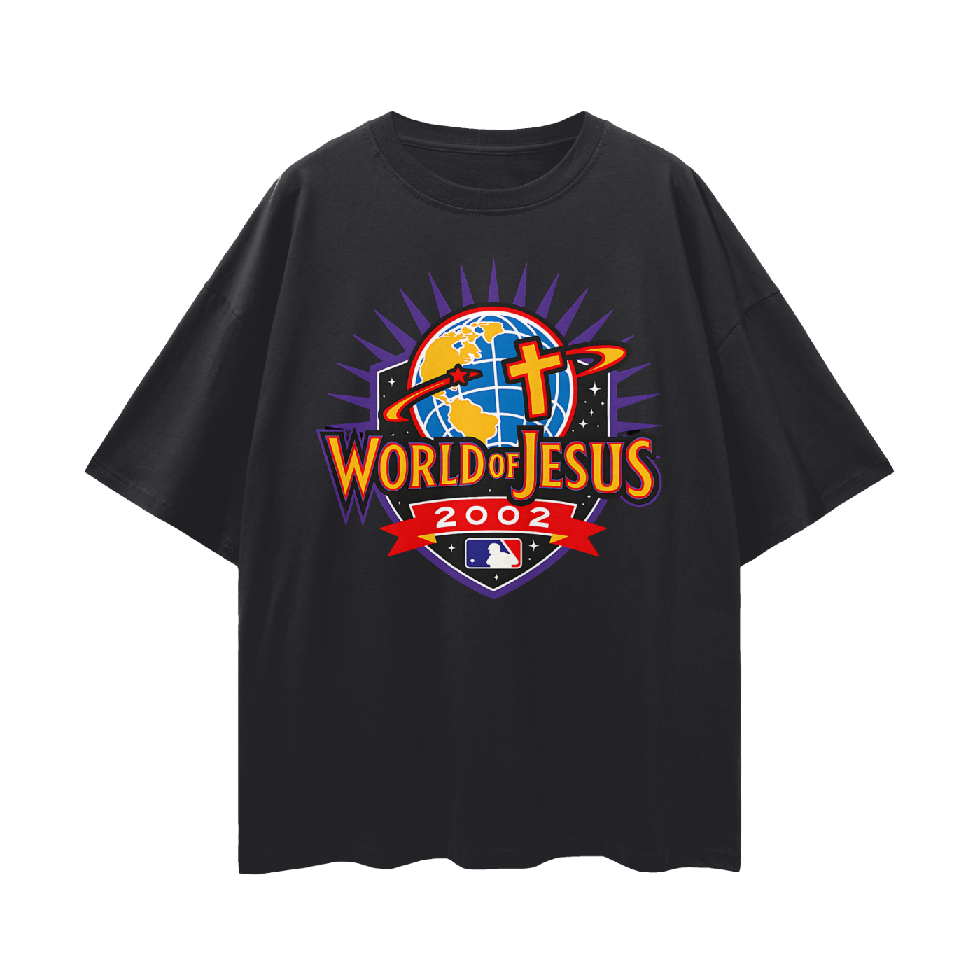 Vintage/Y2K Religious World Of Jesus World Series Graphic T Shirt