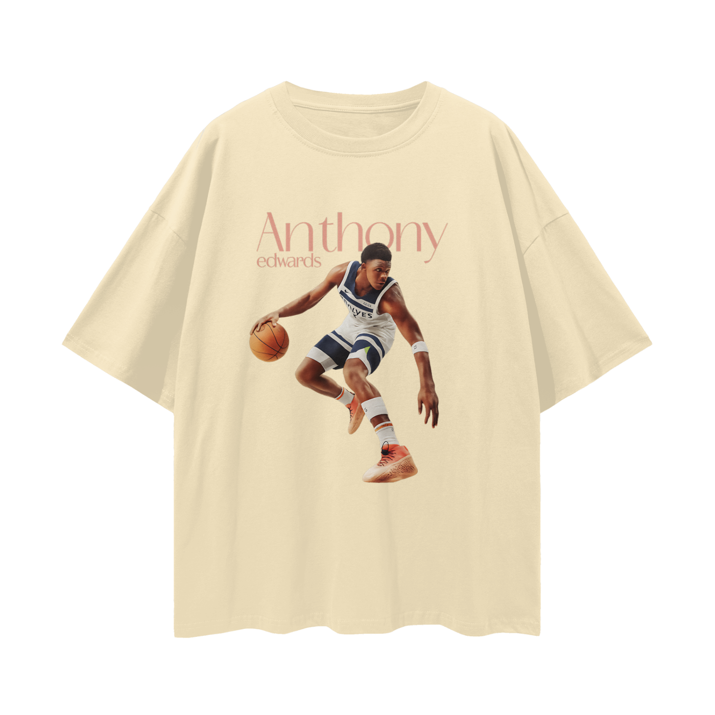 Anthony Edwards Minnesota Timberwolves Oversized T Shirt