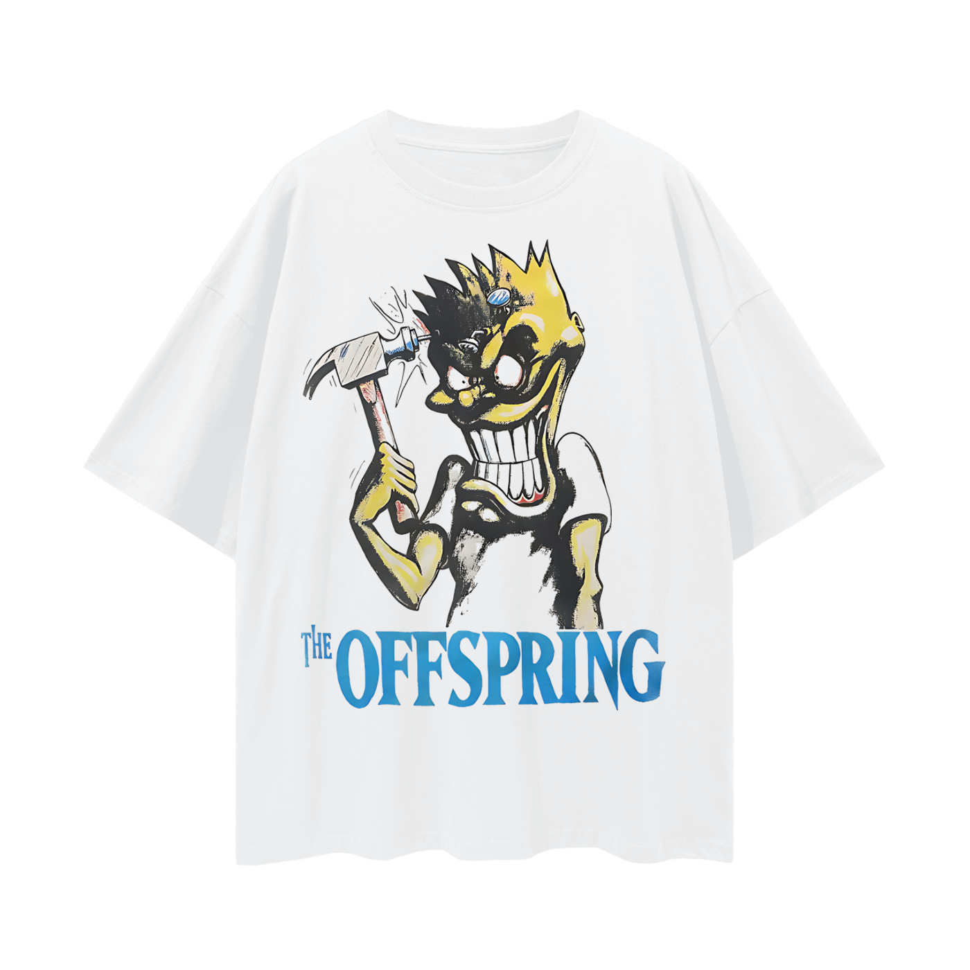 Vintage Like Offspring Hammer Oversized T Shirt