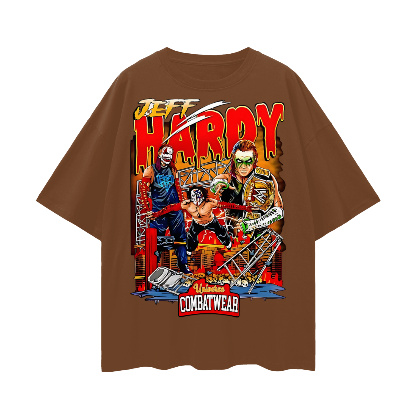 Jeff Hardy 90s Vintage Like Graphic Oversized T Shirt