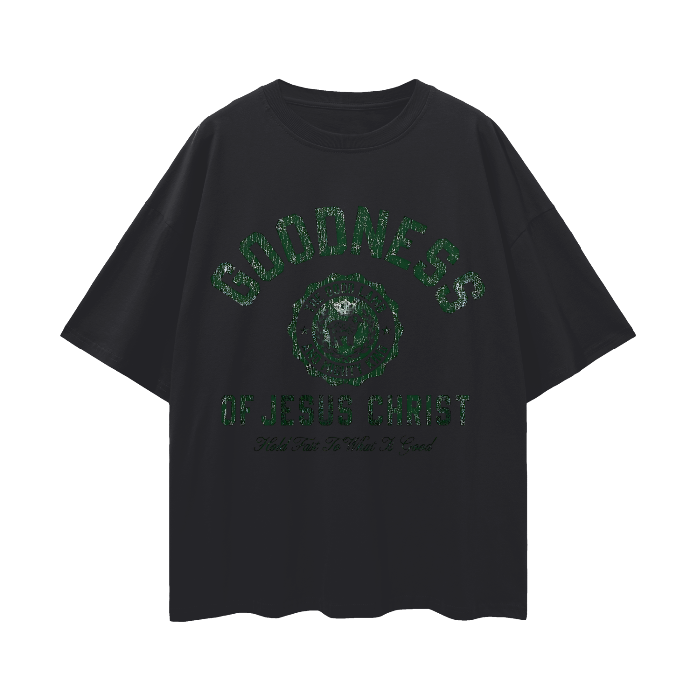Religious Goodness Of Jesus Christ Y2K Vintage Like Graphic Oversized T Shirt